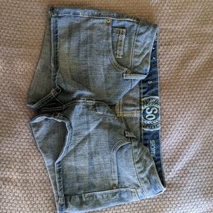Junior jean shorts